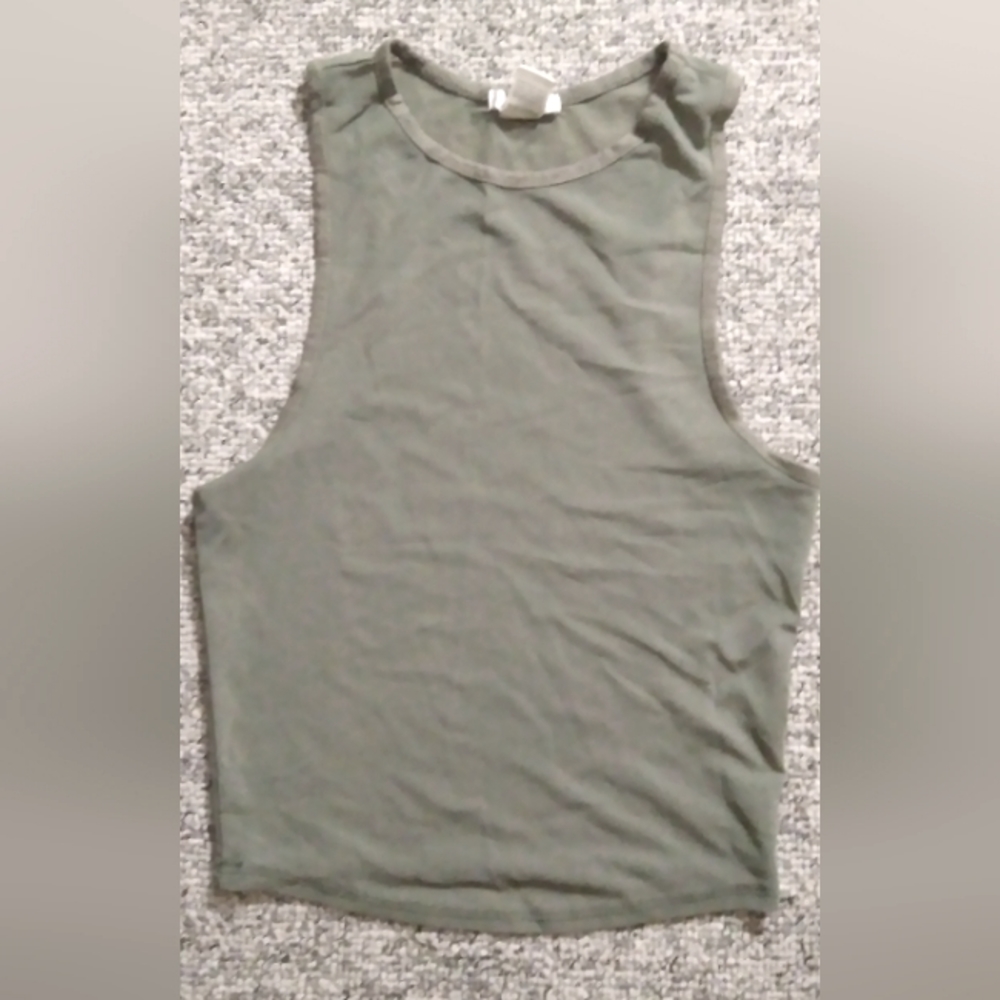 Mesh crop top